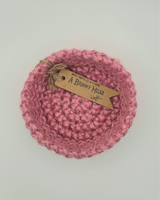 Mini Solo Colour Jute Basket