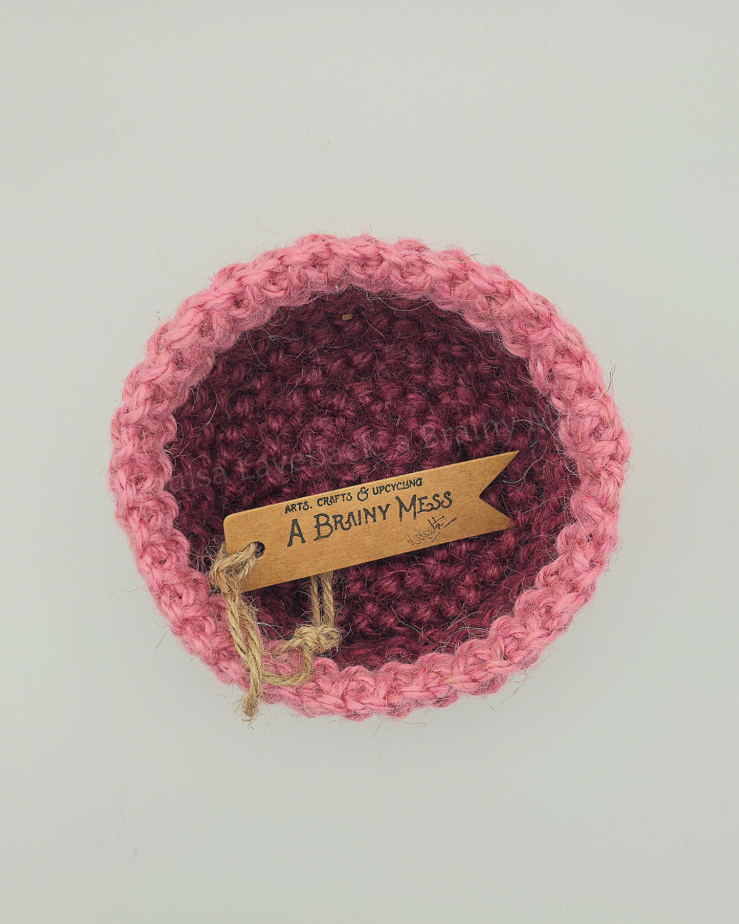 Mini Duo Colour Jute Baskets