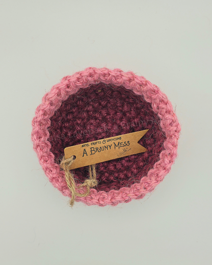 Mini Duo Colour Jute Baskets