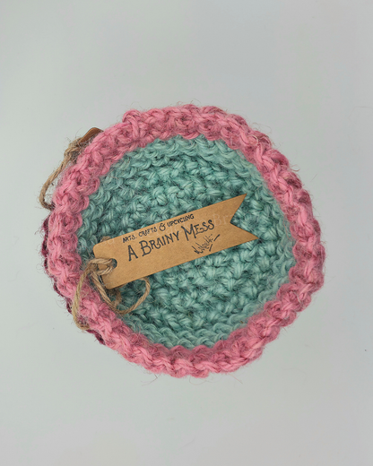 Mini Duo Colour Jute Baskets