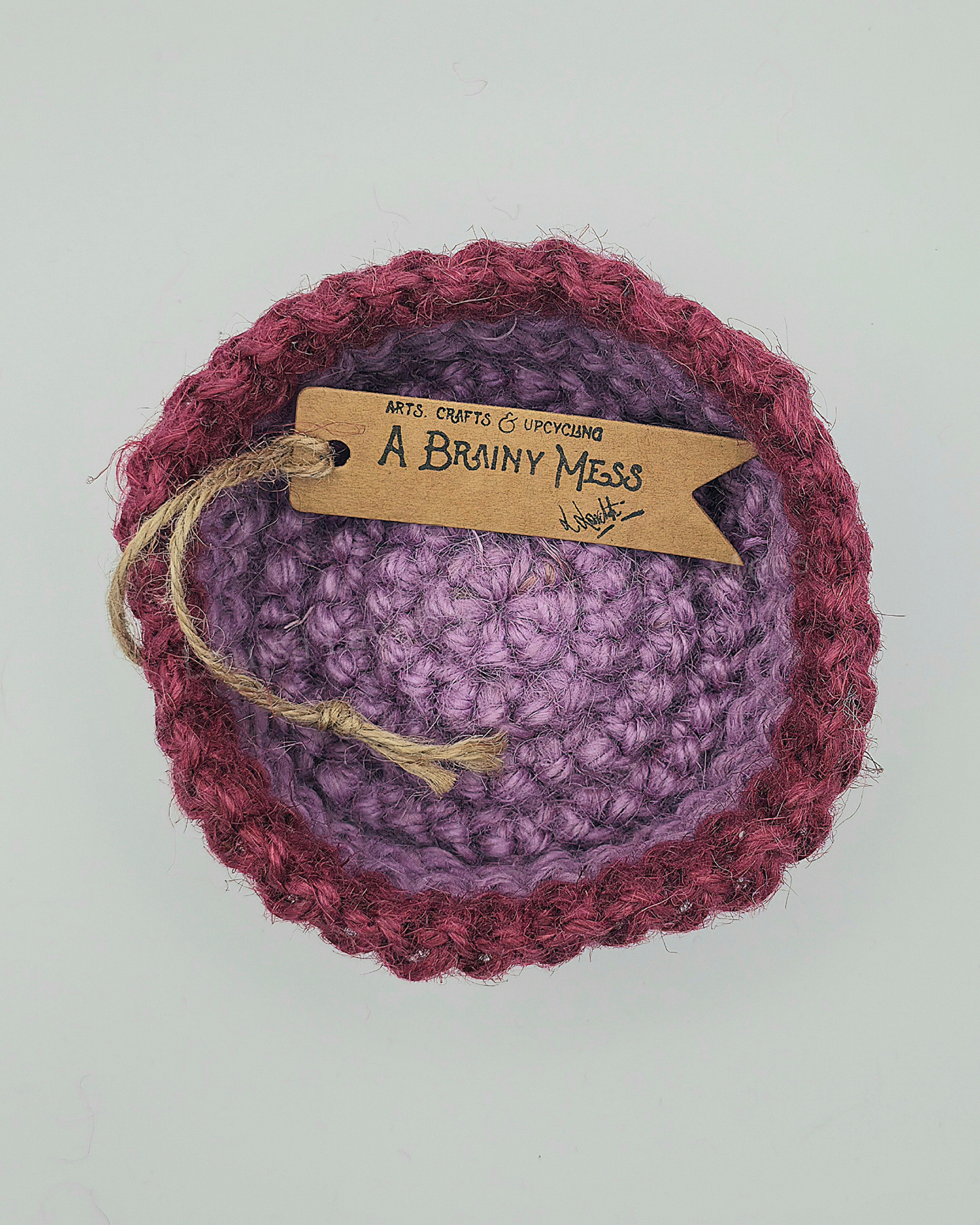 Mini Duo Colour Jute Baskets