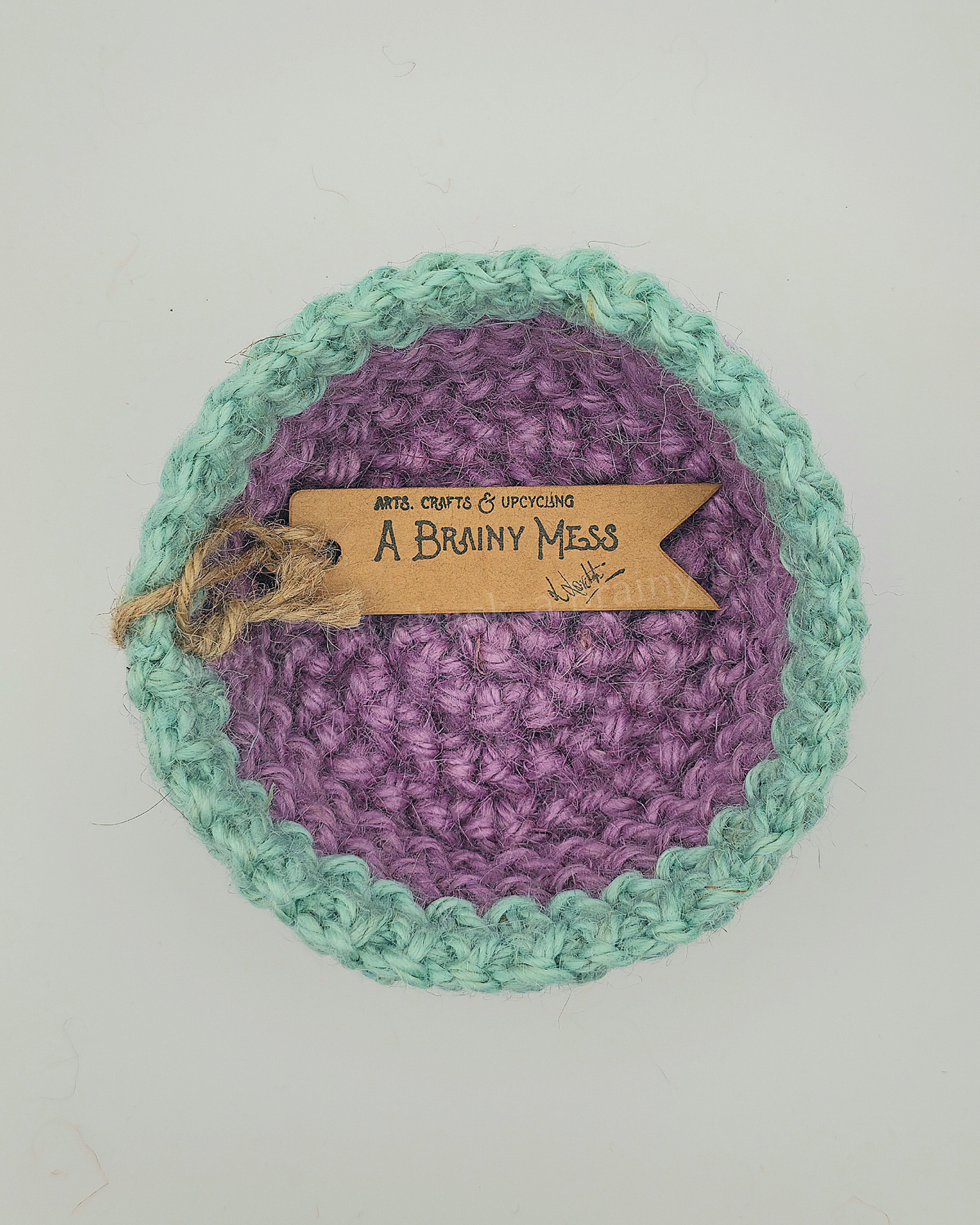 Mini Duo Colour Jute Baskets