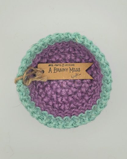 Mini Duo Colour Jute Baskets