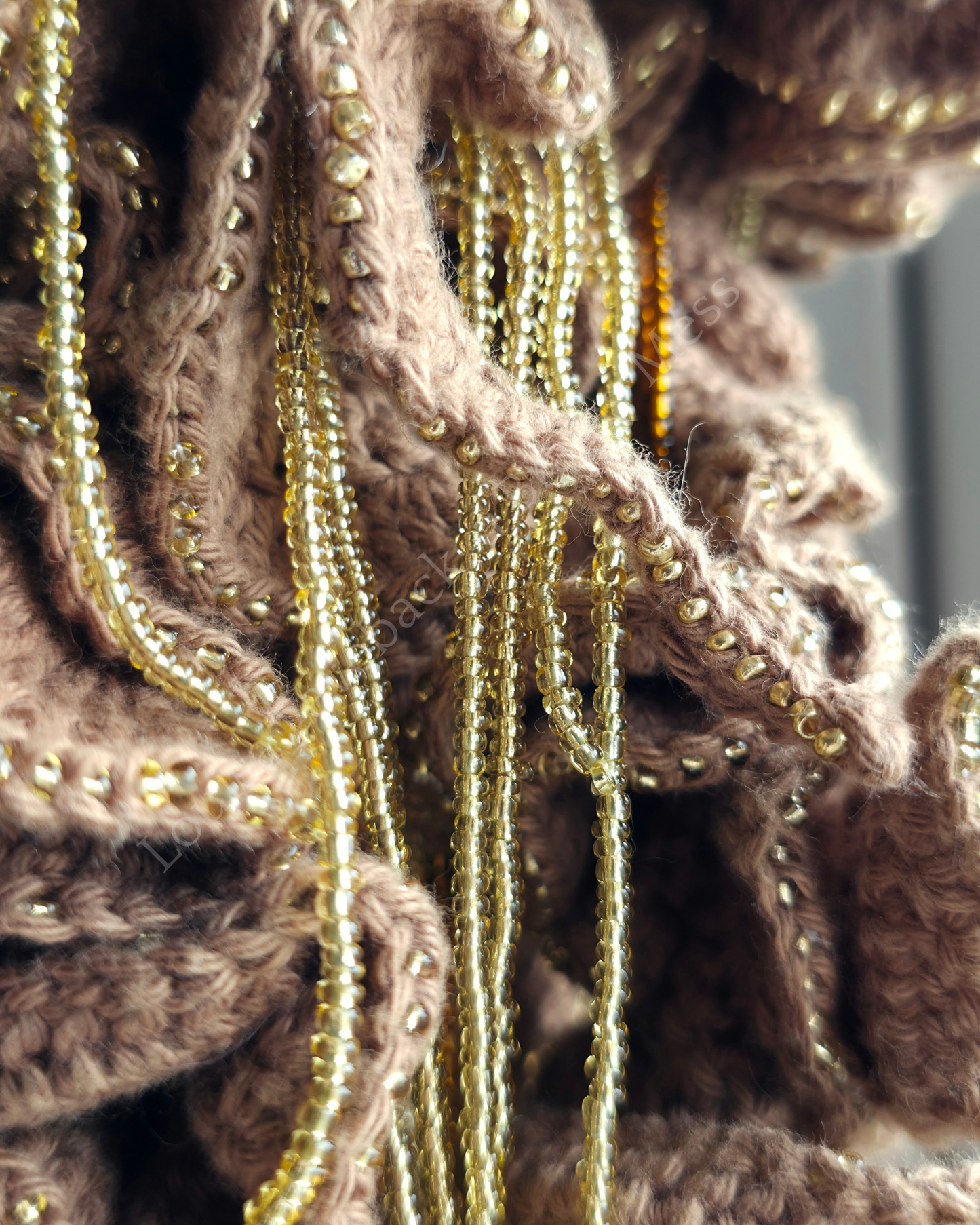 Giant Beaded Mocha Jellyfish