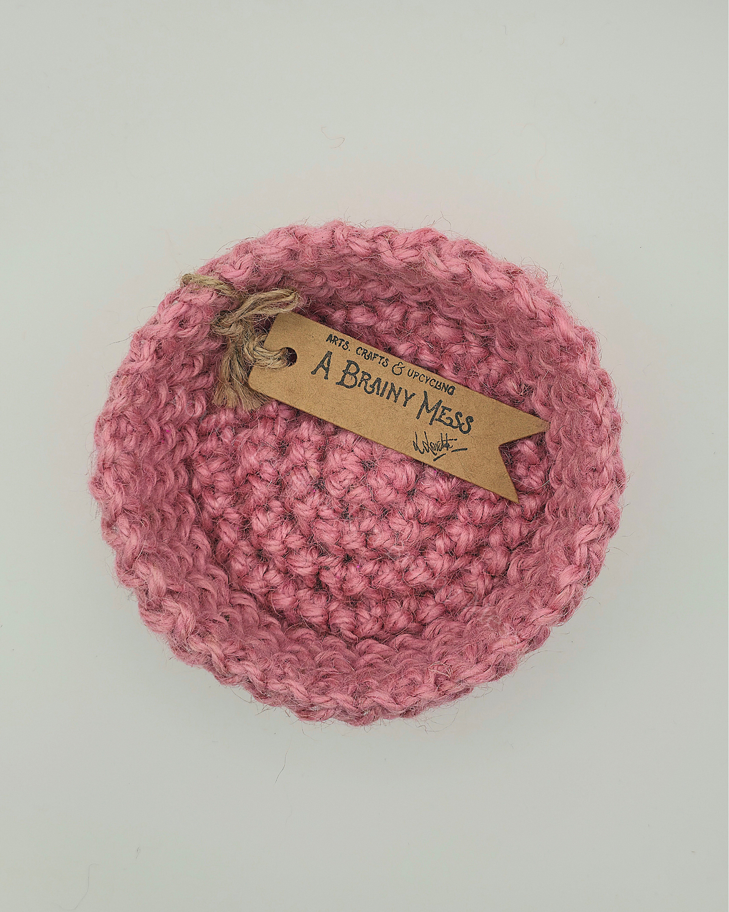 Mini Solo Colour Jute Basket