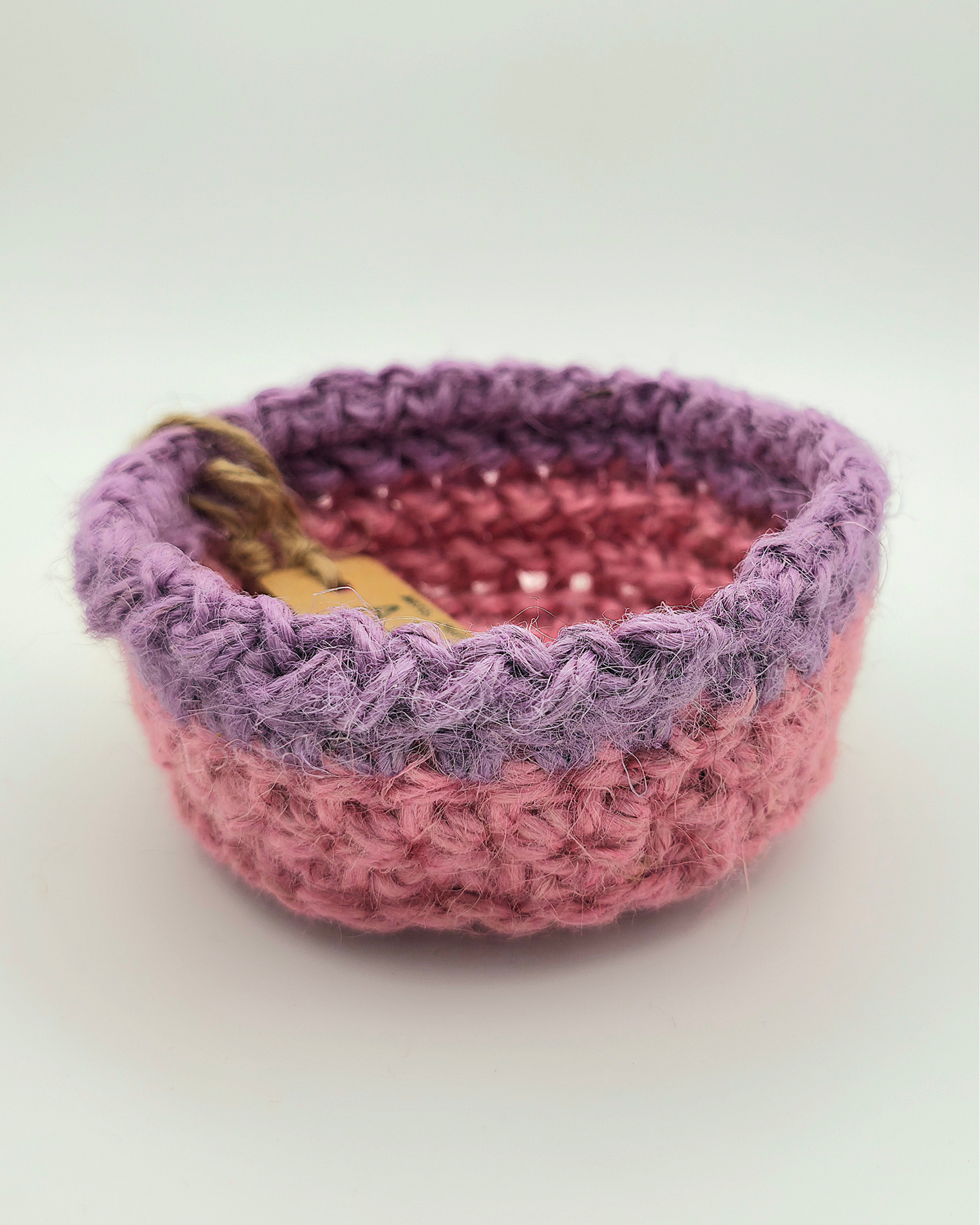 Mini Duo Colour Jute Baskets