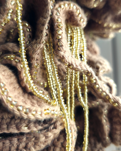 Giant Beaded Mocha Jellyfish