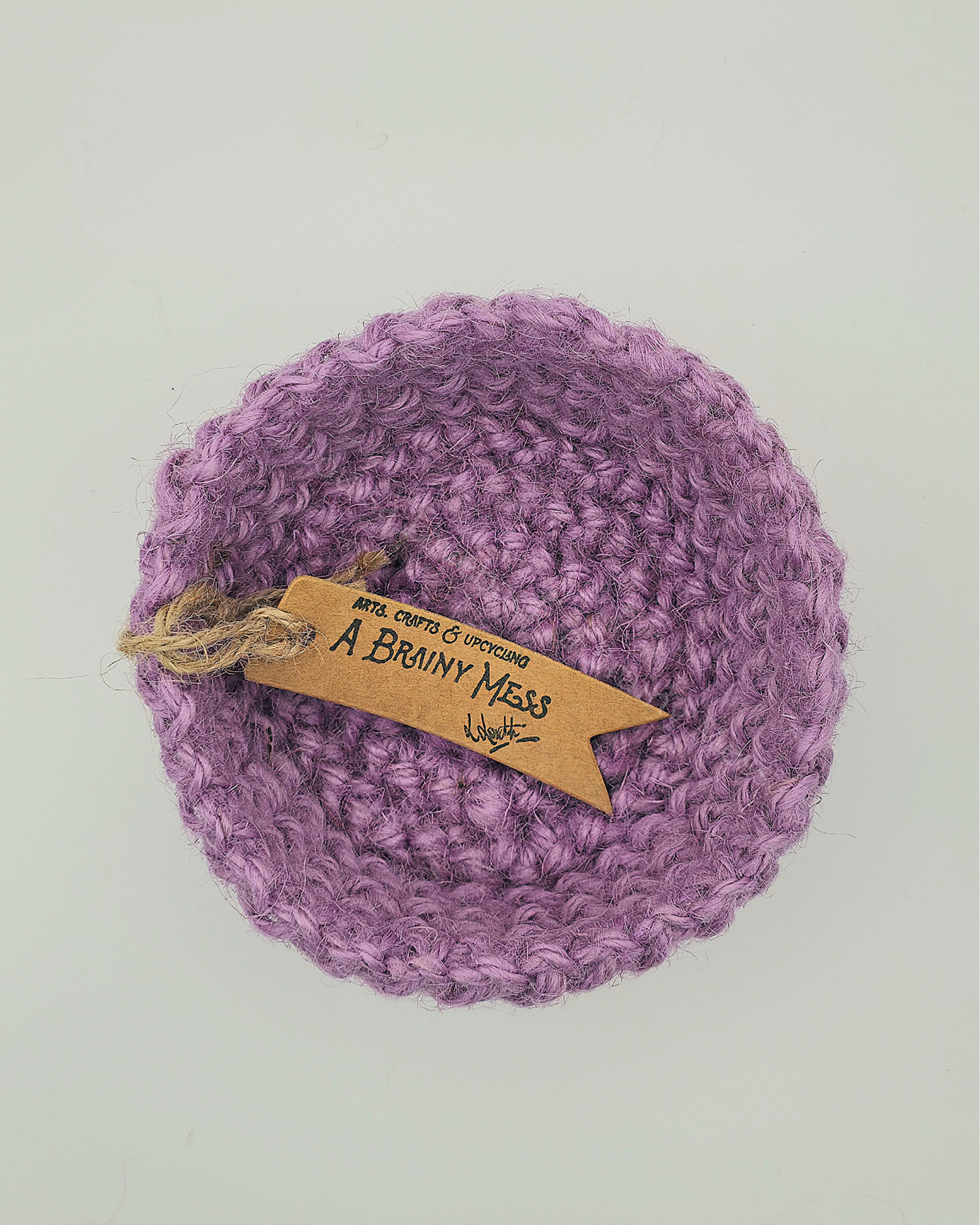 Mini Solo Colour Jute Basket