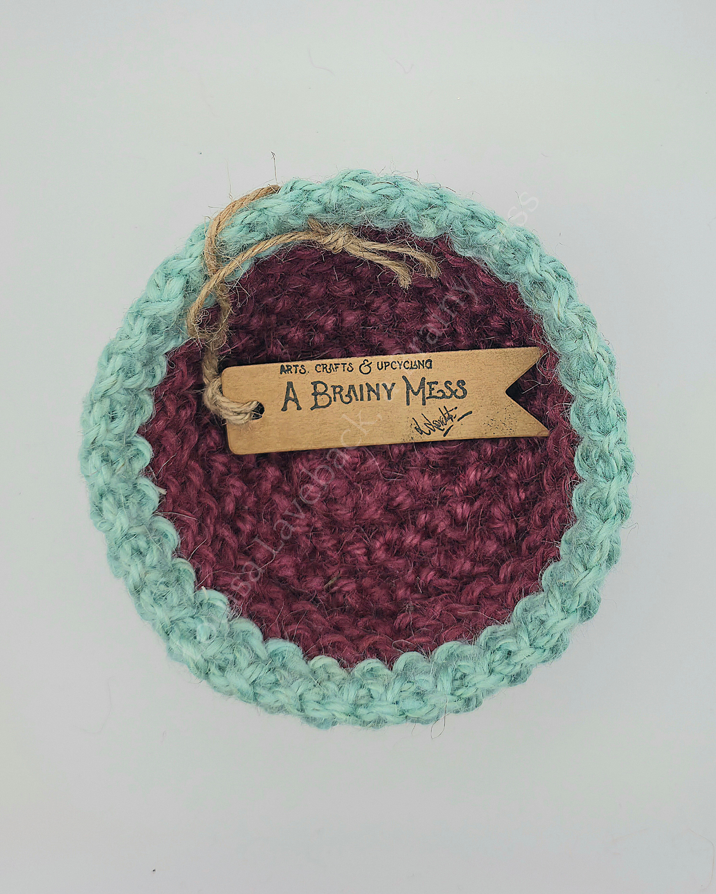 Mini Duo Colour Jute Baskets