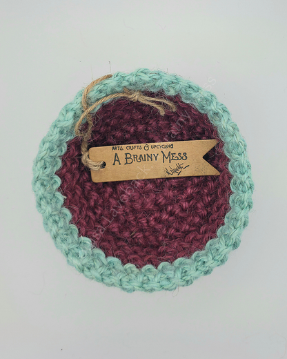 Mini Duo Colour Jute Baskets