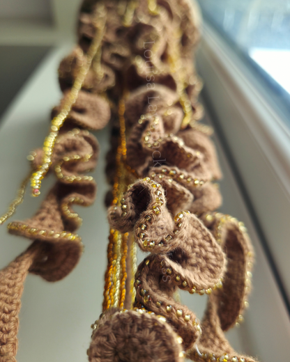 Giant Beaded Mocha Jellyfish