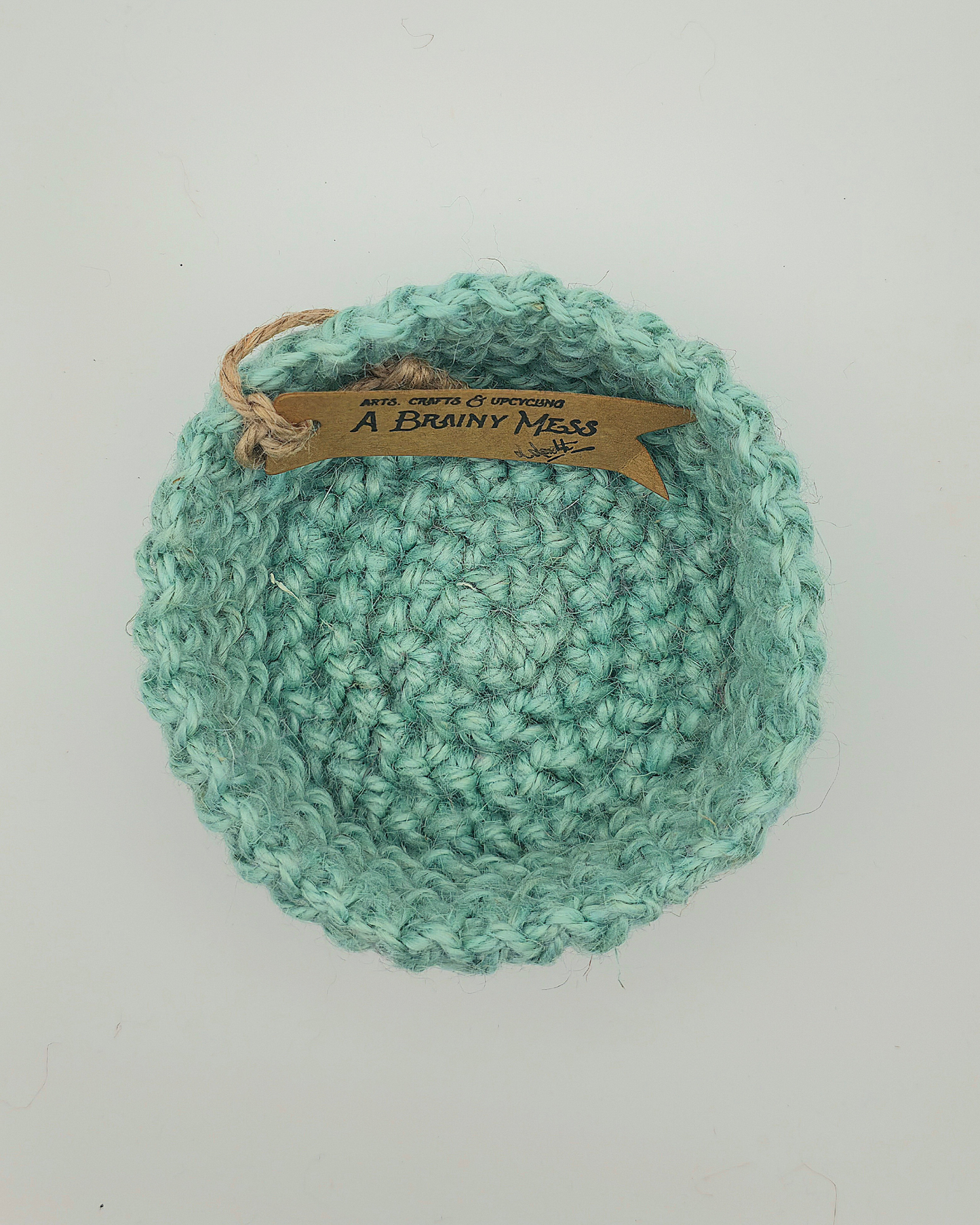 Mini Solo Colour Jute Basket