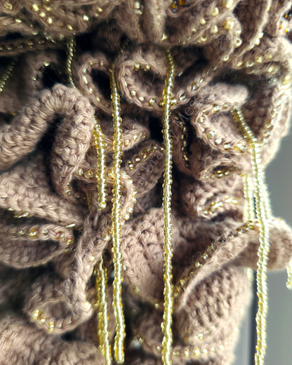 Giant Beaded Mocha Jellyfish