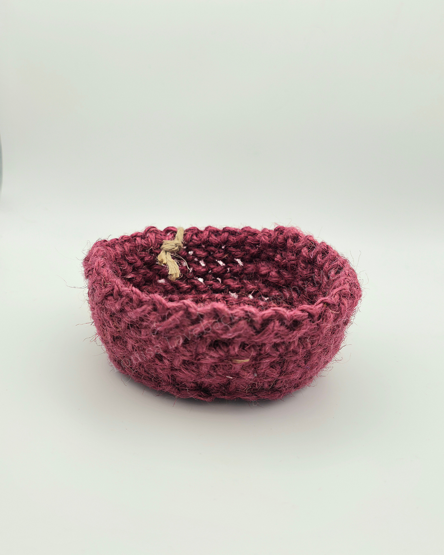 Mini Solo Colour Jute Basket