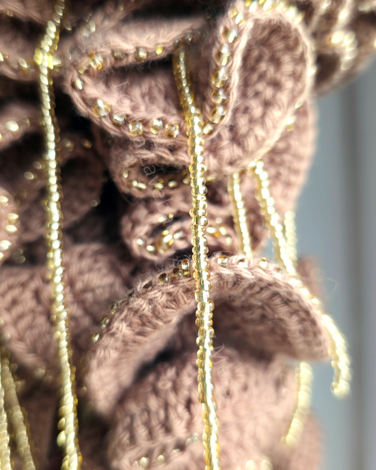 Giant Beaded Mocha Jellyfish