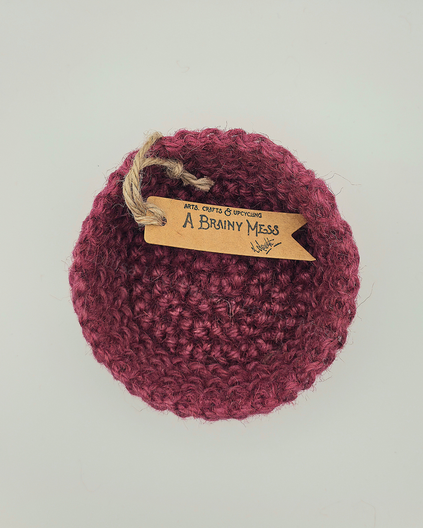 Mini Solo Colour Jute Basket