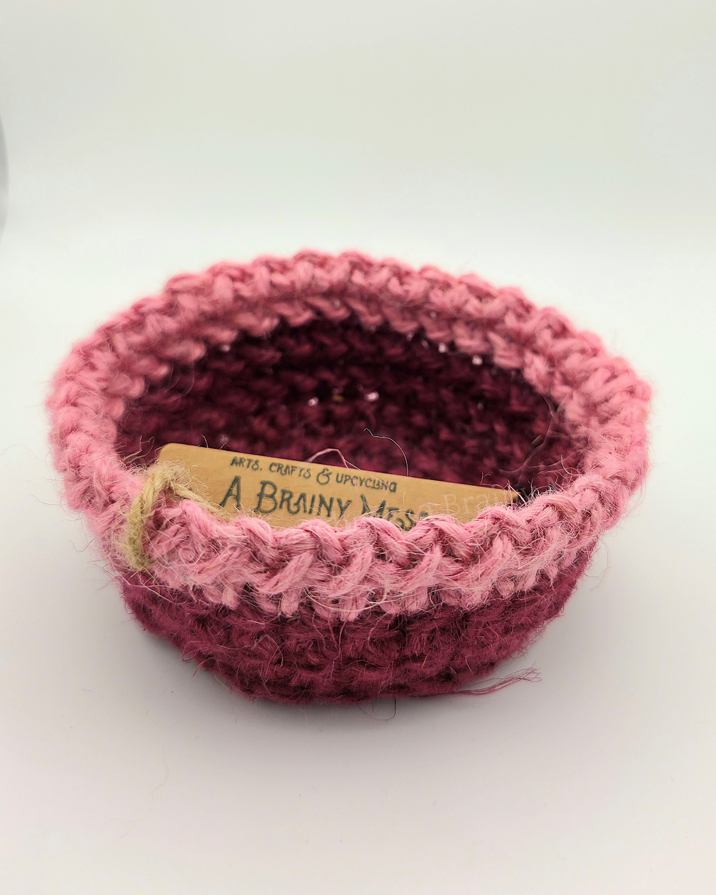 Mini Duo Colour Jute Baskets